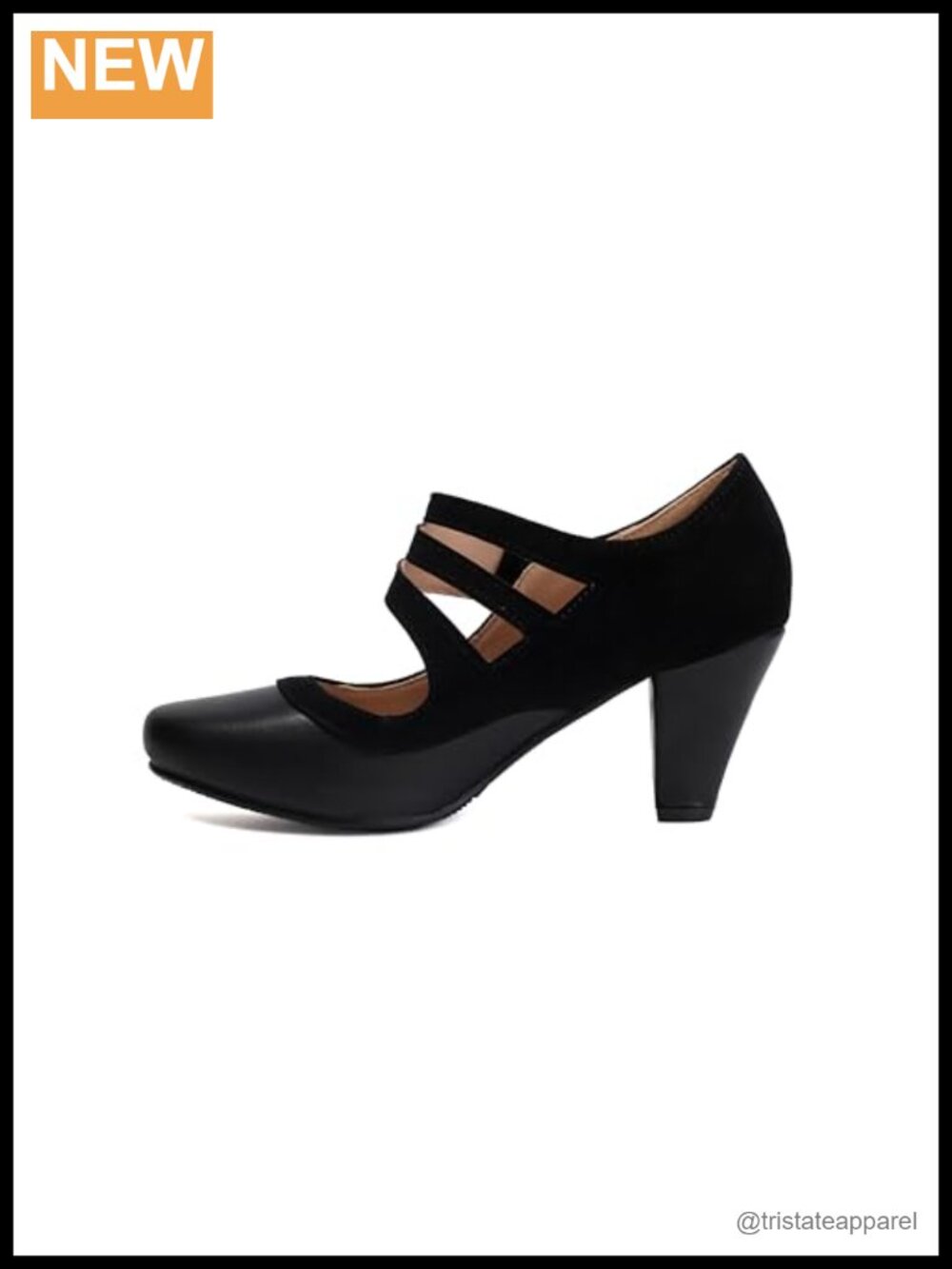 Faux Leather Mary Jane Pumps Ankle Strap Victorian Retro 1920s 1950s Gatsby